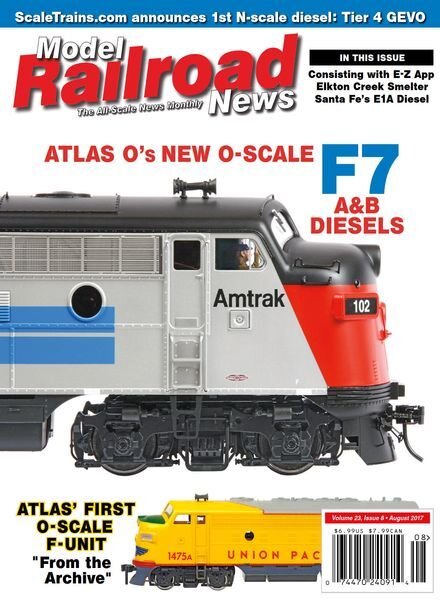Model Railroad News – September 2017 Cover