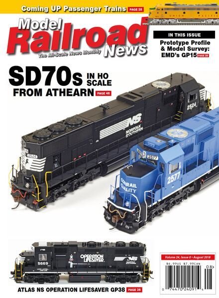 Model Railroad News – September 2018 Cover