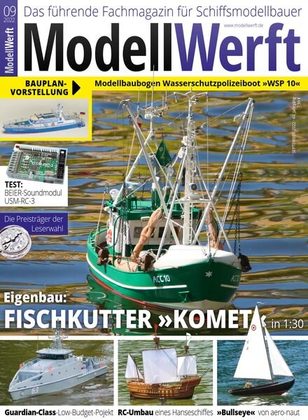ModellWerft – September 2022 Cover