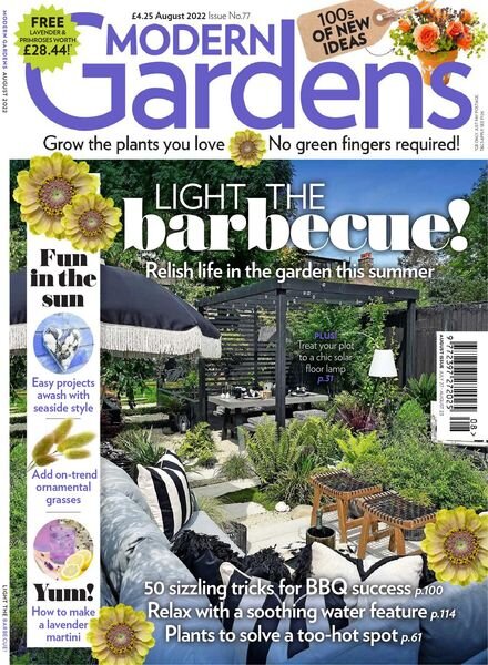 Modern Gardens – August 2022 Cover