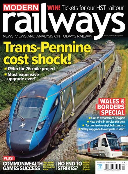 Modern Railways – September 2022 Cover