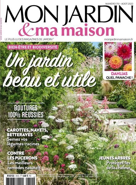 Mon Jardin & Ma Maison – aout 2022 Cover