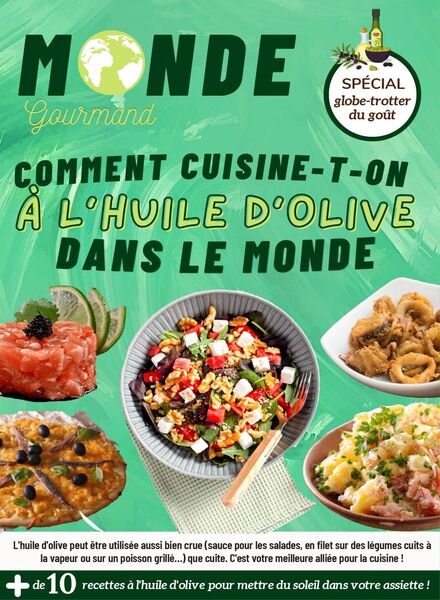 Monde Gourmand – aout 2022 Cover