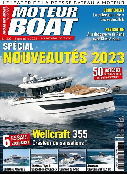 Moteur Boat – septembre 2022 Cover