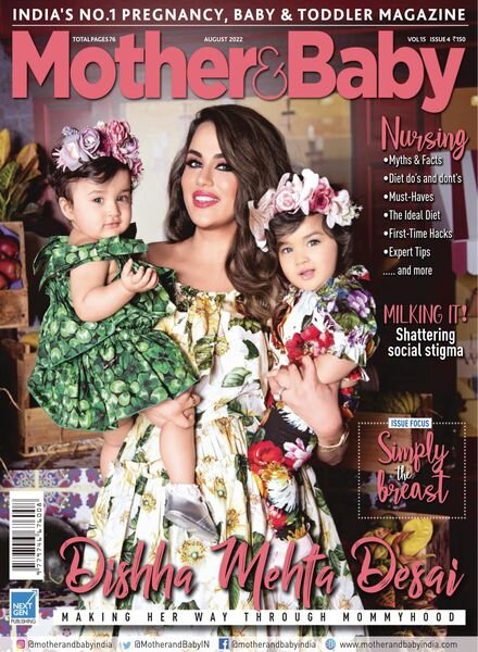 Mother & Baby India – August 2022 Cover
