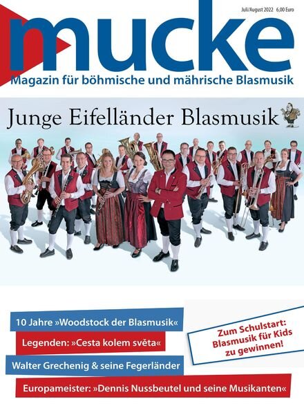 mucke – Juli 2022 Cover