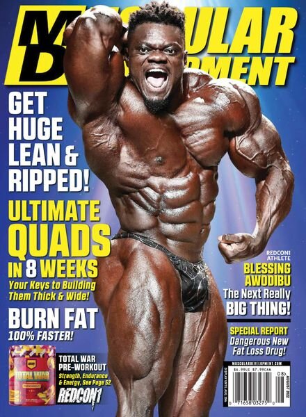 Muscular Development – August 2022 Cover