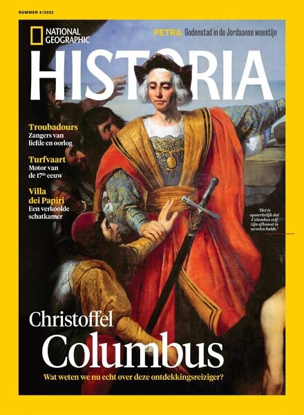 National Geographic Historia Netherlands – augustus 2022 Cover