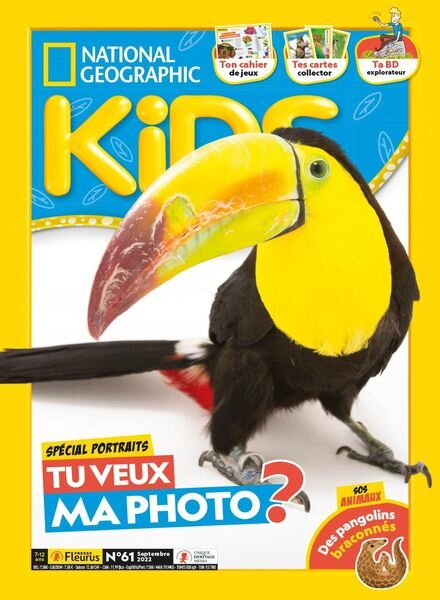 National Geographic Kids – aout 2022 Cover