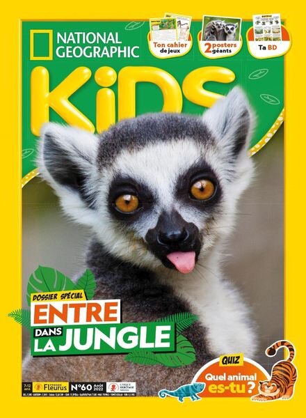 National Geographic Kids – juillet 2022 Cover
