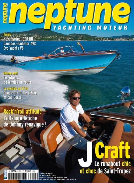 Neptune France – aout 2022 Cover