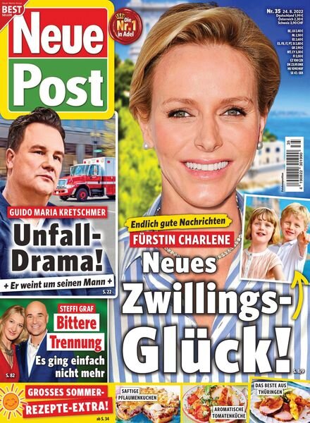Neue Post – 24 August 2022 Cover