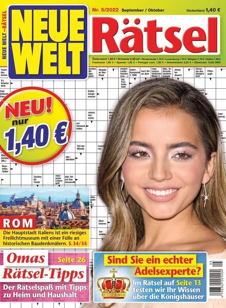 Neue Welt Ratsel – 17 August 2022 Cover