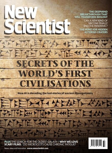 New Scientist Australian Edition – 06 August 2022 Cover