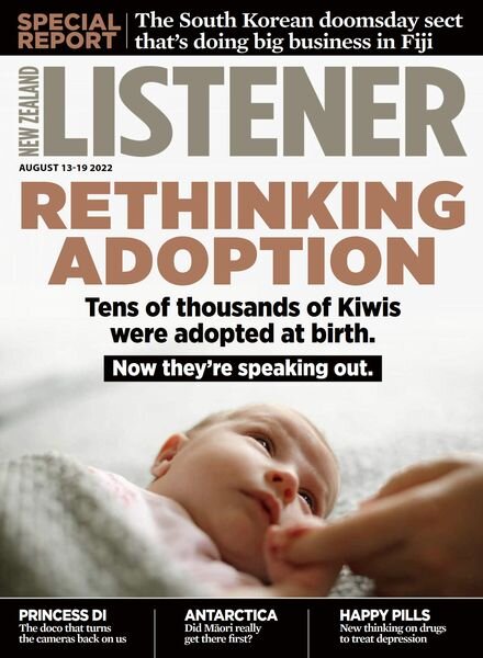 New Zealand Listener – August 13 2022 Cover