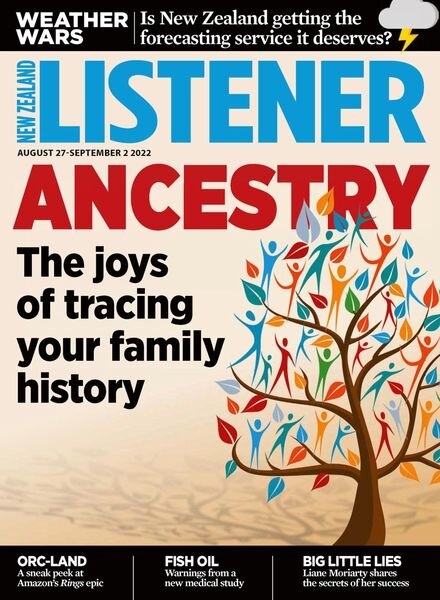 New Zealand Listener – August 27 2022 Cover