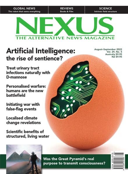 Nexus Magazine – August-September 2022 Cover