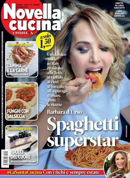 Novella Cucina – agosto 2022 Cover