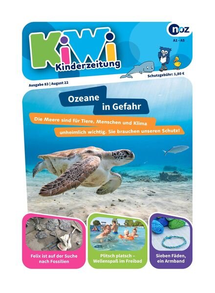 noz Kinderzeitung – 05 August 2022 Cover