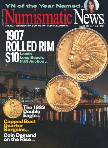 Numismatic News – August 09 2022 Cover