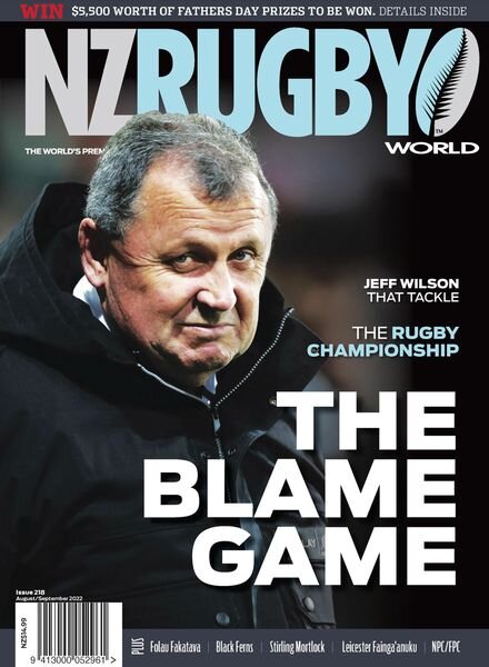 NZ Rugby World – August-September 2022 Cover