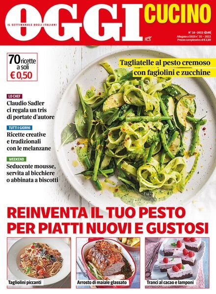 Oggi Cucino – settembre 2022 Cover