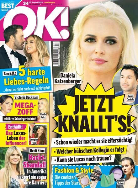 OK! – 17 August 2022 Cover