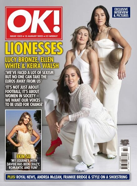 OK! Magazine UK – Issue 1352 – 15 August 2022 Cover