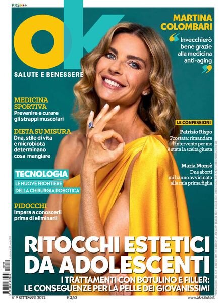 Ok Salute e Benessere – Settembre 2022 Cover