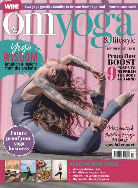 OM Yoga & Lifestyle – September 2022 Cover