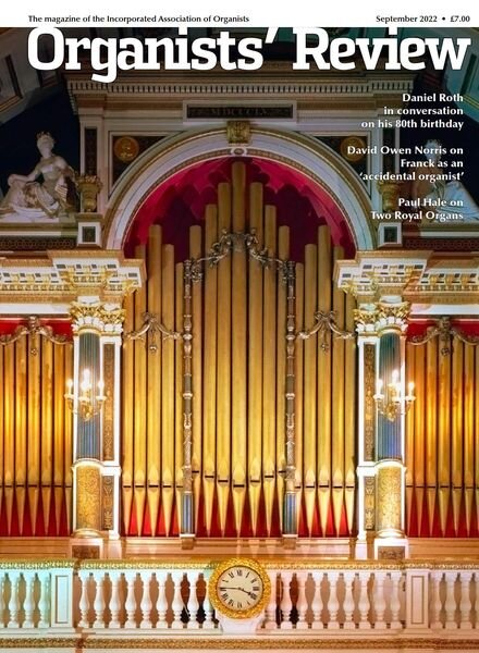 Organists’ Review – September 2022 Cover