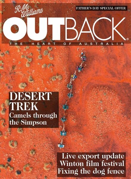Outback Magazine – Issue 144 – August-September 2022 Cover