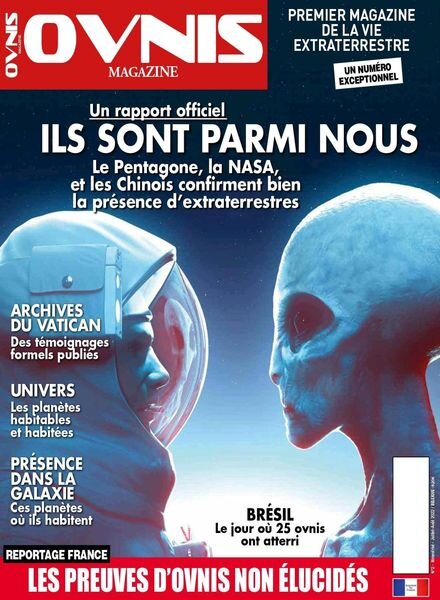OVNIS magazine – juillet 2022 Cover