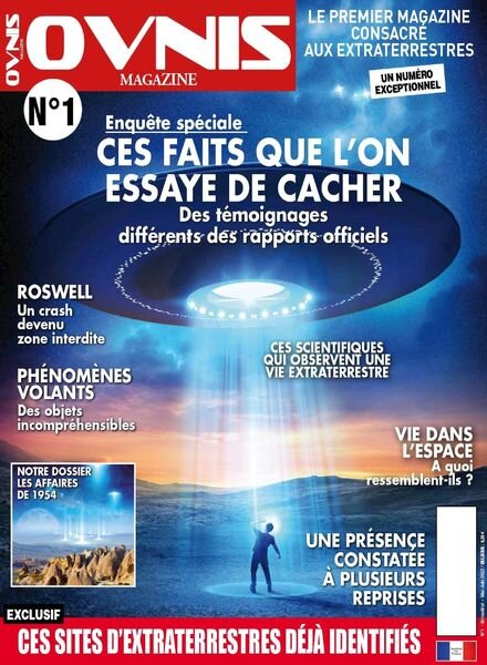 OVNIS magazine – mai 2022 Cover