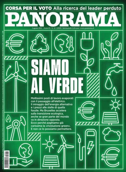 Panorama Italia – 03 agosto 2022 Cover