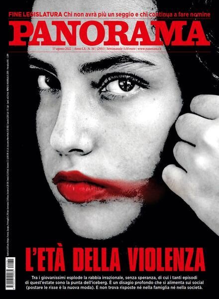 Panorama Italia – 17 Agosto 2022 Cover