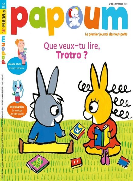 Papoum – aout 2022 Cover