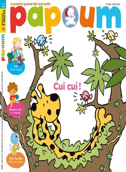 Papoum – juillet 2022 Cover