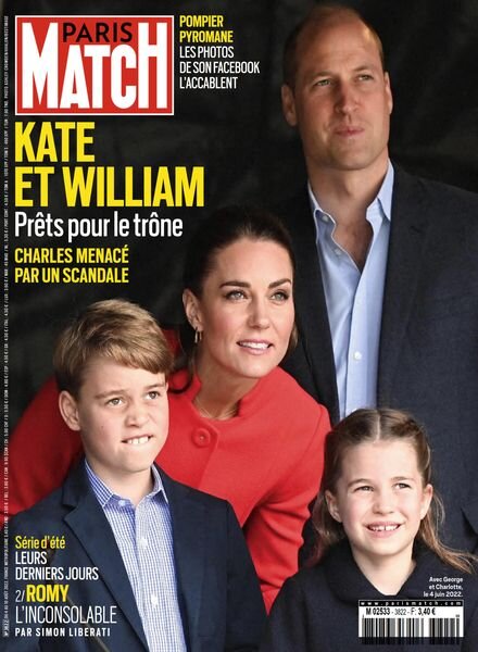 Paris Match – 04 aout 2022 Cover