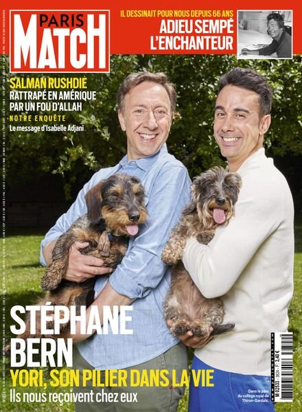 Paris Match – 18 aout 2022 Cover