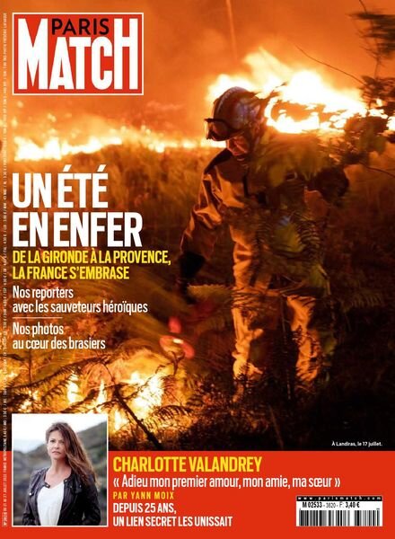 Paris Match – 21 juillet 2022 Cover
