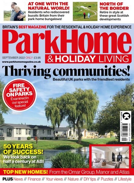 Park Home & Holiday Living – September 2022 Cover