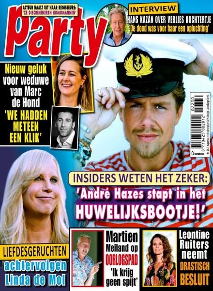 Party Netherlands – 27 juli 2022 Cover