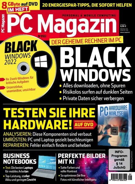 PC Magazin – August 2022 Cover