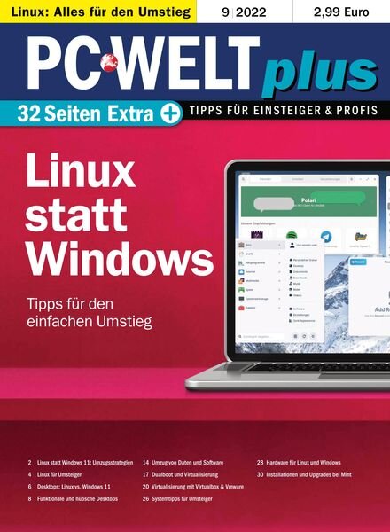 PC-Welt Plus – 05 September 2022 Cover