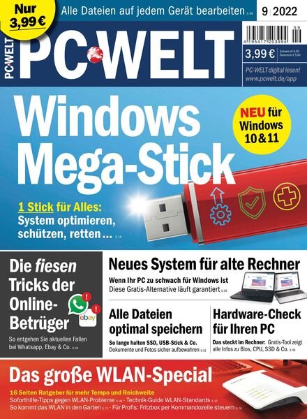PC Welt – September 2022 Cover