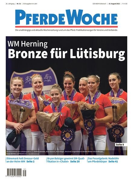 PferdeWoche – 10 August 2022 Cover