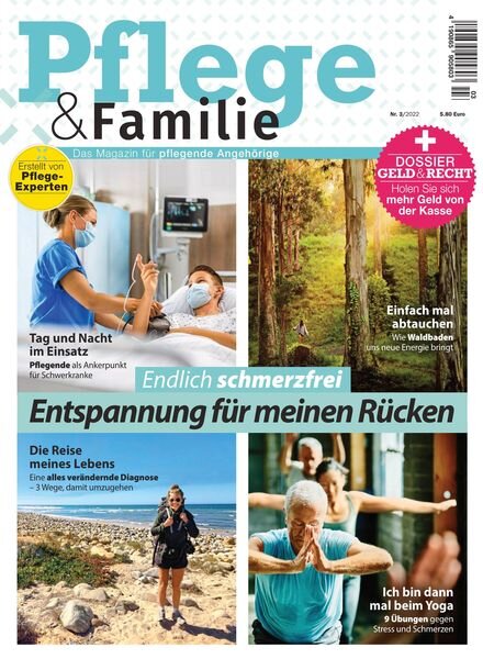 Pflege und Familie – August 2022 Cover