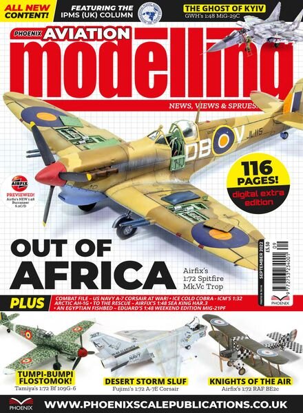 Phoenix Aviation Modelling – September 2022 Cover