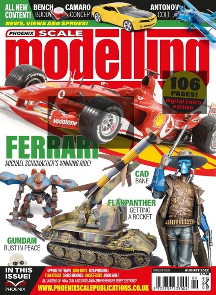 Phoenix Scale Modelling – August 2022 Cover
